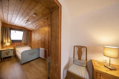 Ein Bett oder Betten in einem Zimmer der Unterkunft Oma FRIEDA