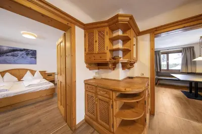 Ein Bett oder Betten in einem Zimmer der Unterkunft Oma FRIEDA