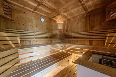 Grundriss der Unterkunft Premium Chalet Zirbe