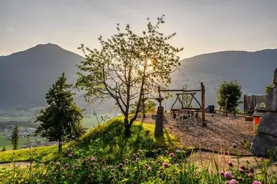 Naturlandschaft in der Nähe des Ferienhauses