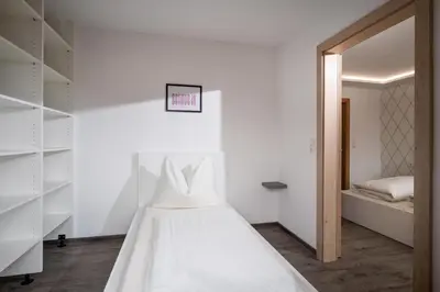 Ein Bett oder Betten in einem Zimmer der Unterkunft Mount Apart