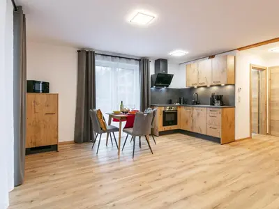 Küche/Küchenzeile in der Unterkunft Tennerhof Apartments Top 1 2 3