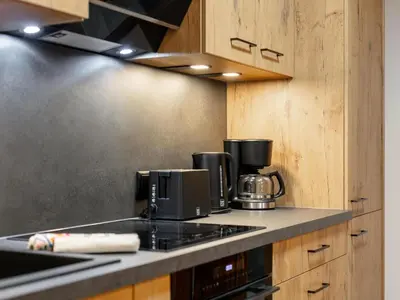 Küche/Küchenzeile in der Unterkunft Tennerhof Apartments Top 1 2 3