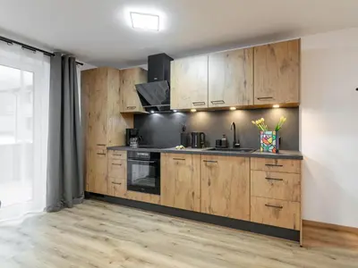 Küche/Küchenzeile in der Unterkunft Tennerhof Apartments Top 1 und Top 2