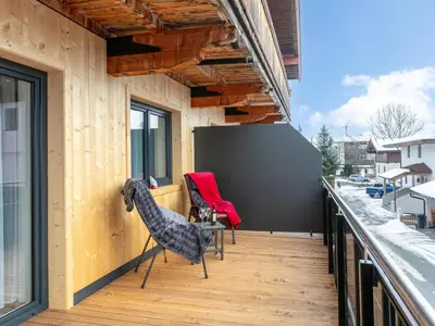 Ein Balkon oder eine Terrasse in der Unterkunft Tennerhof Apartments Top 1