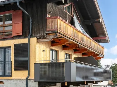 Ein Balkon oder eine Terrasse in der Unterkunft Tennerhof Apartments Top 1