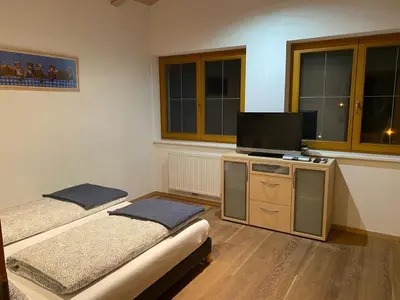 Küche/Küchenzeile in der Unterkunft Ferienwohnung Maria