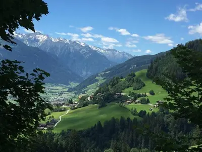 Naturlandschaft in der Nähe des Ferienhauses