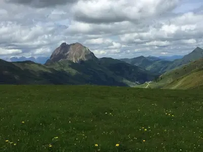 Naturlandschaft in der Nähe des Ferienhauses