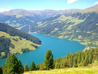 Naturlandschaft in der Nähe des Ferienhauses