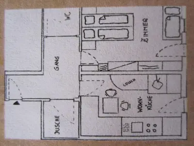 Grundriss der Unterkunft Holiday apartment Tristnerblick in the Huaterhof