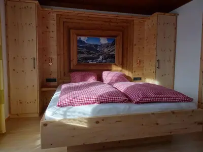 Ein Bett oder Betten in einem Zimmer der Unterkunft Holiday apartment with 1 bedroom