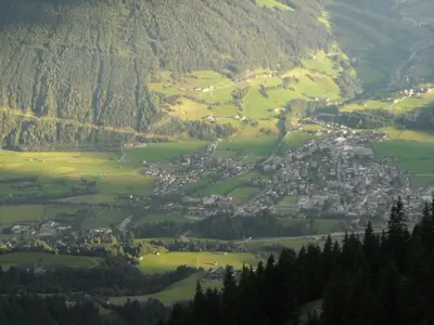 Naturlandschaft in der Nähe des Ferienhauses