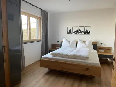 Ein Bett oder Betten in einem Zimmer der Unterkunft MAVI Apartment