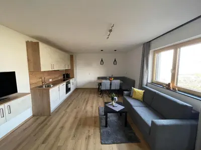 Küche/Küchenzeile in der Unterkunft MAVI Apartment