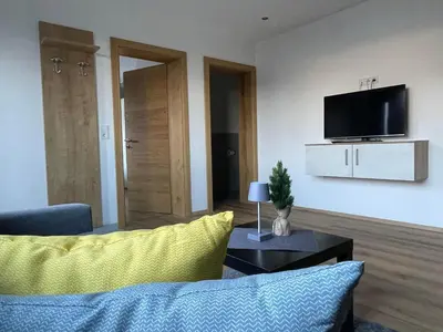 TV/Unterhaltungsangebot in der Unterkunft MAVI Apartment