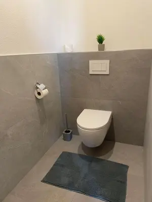 Ein Badezimmer in der Unterkunft MAVI Apartment