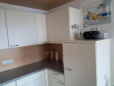 Küche/Küchenzeile in der Unterkunft Haus Martin