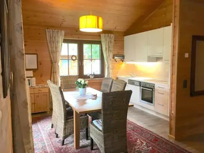 Küche/Küchenzeile in der Unterkunft Holiday Home Haus Barbara in Aschau im Zillertal by Interhome