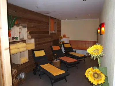 Ein Sitzbereich in der Unterkunft Holiday Home Sunny Hideaway by Interhome