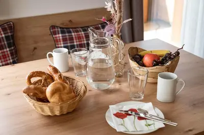 Essen in der Ferienwohnung oder in der Nähe