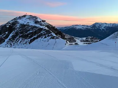 Zillertal Alpenblick im Winter