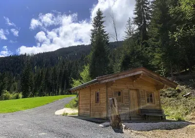 Naturlandschaft in der Nähe des Chalets