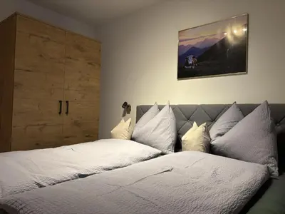 Ein Bett oder Betten in einem Zimmer der Unterkunft Apartment Bichlhof
