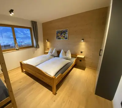Ein Bett oder Betten in einem Zimmer der Unterkunft Panorama Nest