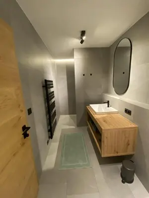 Ein Badezimmer in der Unterkunft Panorama Nest