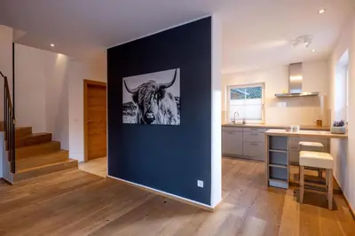 Küche/Küchenzeile in der Unterkunft Landhaus Barbara
