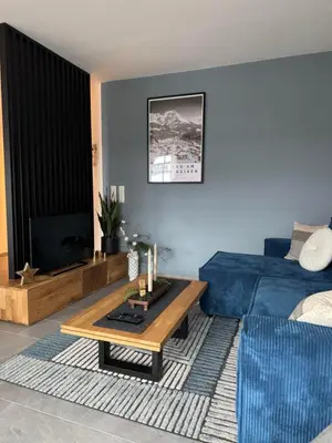 Ein Sitzbereich in der Unterkunft Ferienwohnung Jaspis - Scheffau am Wilden Kaiser
