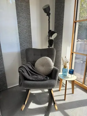 Ein Sitzbereich in der Unterkunft Ferienwohnung Jaspis - Scheffau am Wilden Kaiser