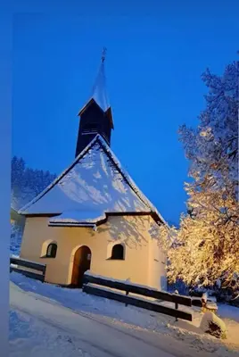 Ferienhaus Penningdörfl im Winter