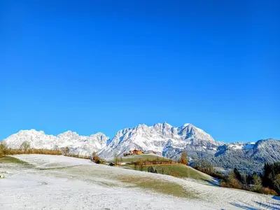 Naturlandschaft in der Nähe des Bauernhofs