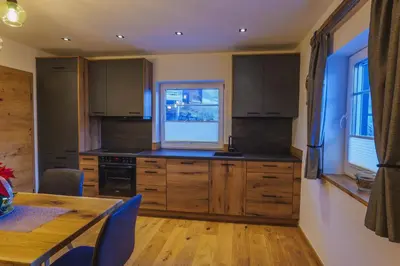 Küche/Küchenzeile in der Unterkunft Appartement Aichner