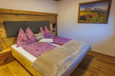 Ein Bett oder Betten in einem Zimmer der Unterkunft Appartement Aichner