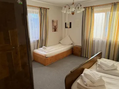 Ein Bett oder Betten in einem Zimmer der Unterkunft Apartment Klaus