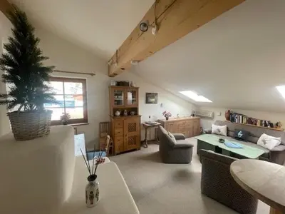 Ein Sitzbereich in der Unterkunft CosyKitz Apartment