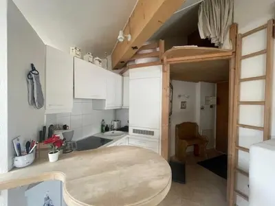 Küche/Küchenzeile in der Unterkunft CosyKitz Apartment