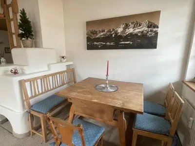 Ein Sitzbereich in der Unterkunft CosyKitz Apartment