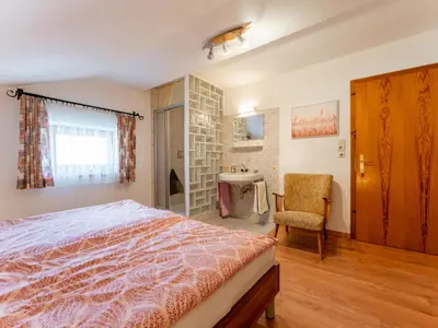 Ein Bett oder Betten in einem Zimmer der Unterkunft Nussbaumer