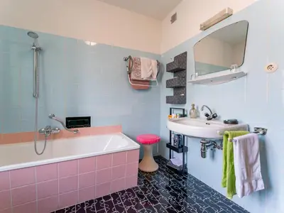 Ein Badezimmer in der Unterkunft Nussbaumer