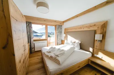 Ein Bett oder Betten in einem Zimmer der Unterkunft Hotel Giessenbach