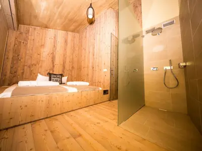 Ein Bett oder Betten in einem Zimmer der Unterkunft Das Wiesegg