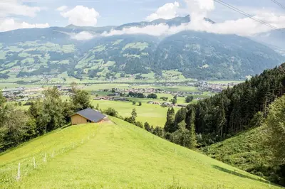 Naturlandschaft in der Nähe der Ferienwohnung