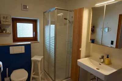 Ein Badezimmer in der Unterkunft Bergnest Fieberbrunn