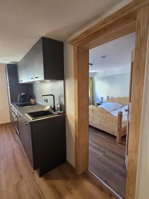 Ein Bett oder Betten in einem Zimmer der Unterkunft Resi´s Stadthaus