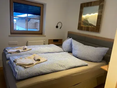 Ein Bett oder Betten in einem Zimmer der Unterkunft Appartement Stefanie OG