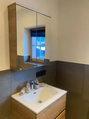 Ein Badezimmer in der Unterkunft Appartement Stefanie OG